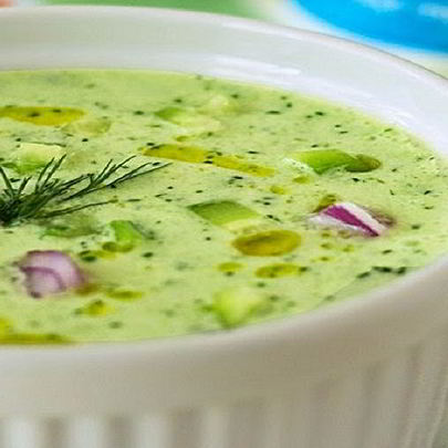 Суп из огурцов