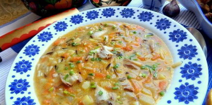 Рецепт супа из скумбрии ретро