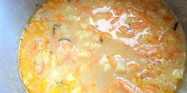 суп из скумбрии ретро