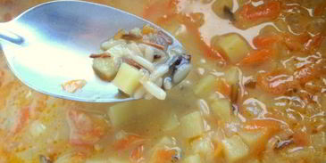 суп из скумбрии ретро