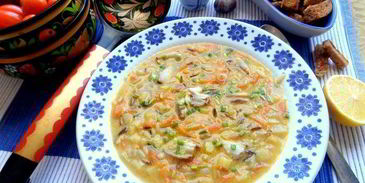 суп из скумбрии ретро