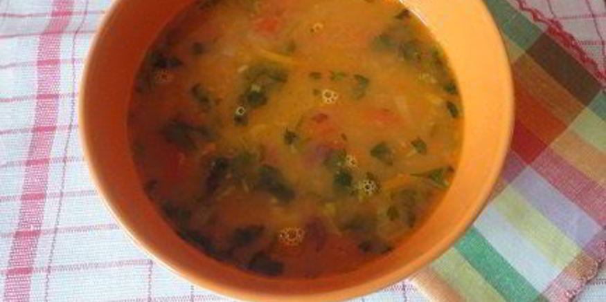 Рецепт супа из темной фасоли