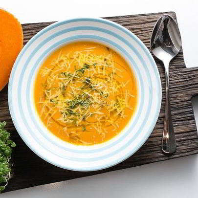 Суп из тыквы и яблока