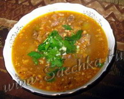 Харчо из говядины