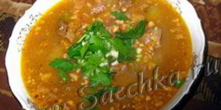 Рецепт харчо из говядины