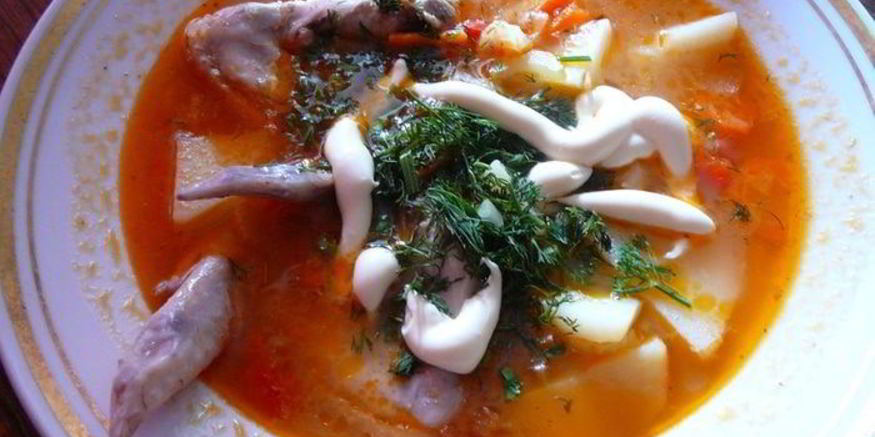 Рецепт харчо из куриных крылышек