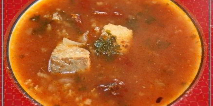 Рецепт харчо из рыбы по принципу сулаквелидзе