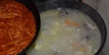 харчо из свиных ребрышек