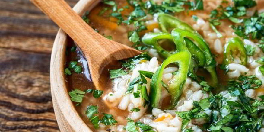 Рецепт харчо на баранине с зеленью