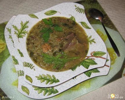 Харчо с грецкими орехами