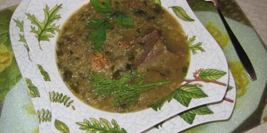 Рецепт харчо с грецкими орехами