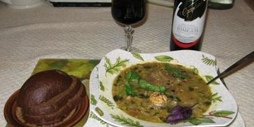 харчо с грецкими орехами