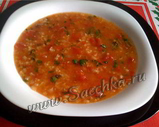 Постный харчо