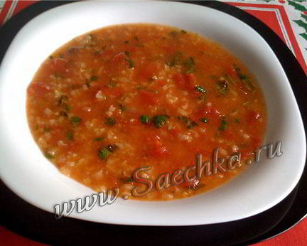 Постный харчо