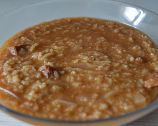 Суп харчо из говядины с грецкими орехами