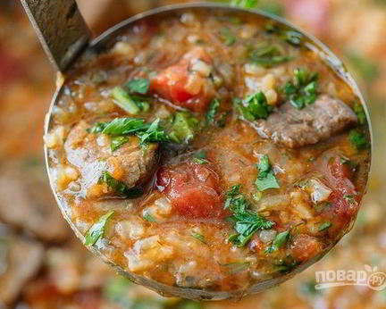 Суп Харчо из говядины