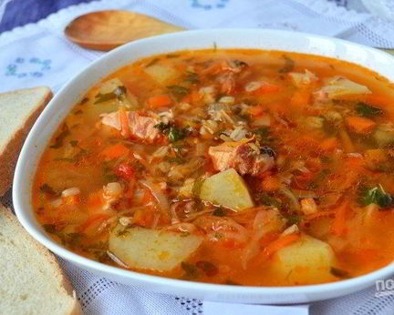 Суп Харчо с перловкой