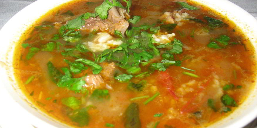 Рецепт супа харчо с рисом