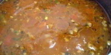 суп харчо с рисом