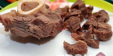 суп харчо с соусом ткемали