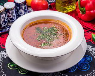 Вегетарианский суп харчо