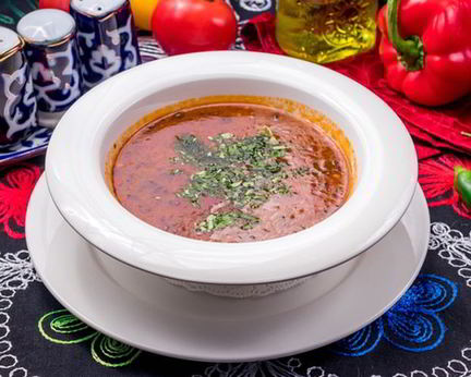 Вегетарианский суп харчо