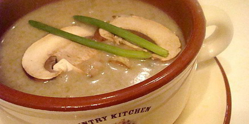 Рецепт супа-крема из королевских шампиньонов