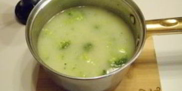 диетический суп-пюре из брокколи