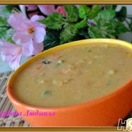 Рецепт Горохового супа-пюре с овощами