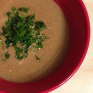 Рецепт Грибного супа-пюре со сливками