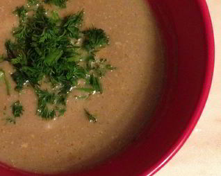 Грибной суп-пюре со сливками