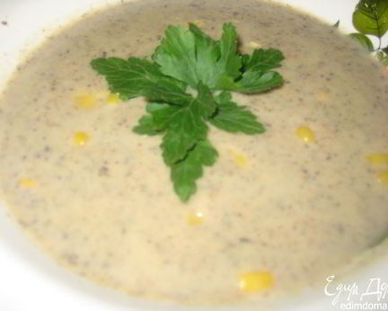 Грибной суп-пюре