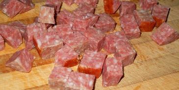 холодный томатный суп-пюре сальморехо