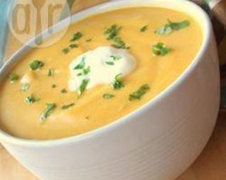 Овощной суп пюре с тыквой