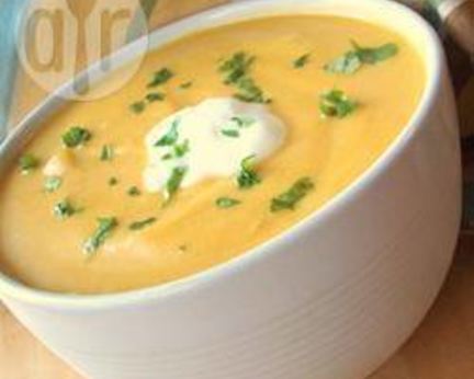 Овощной суп пюре с тыквой