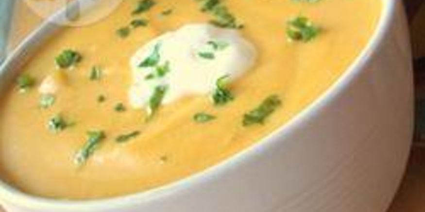 Рецепт овощного супа пюре с тыквой