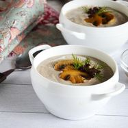 Рецепт Супа пюре грибной со сливками