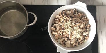 суп пюре грибной со сливками