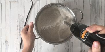 суп пюре грибной со сливками