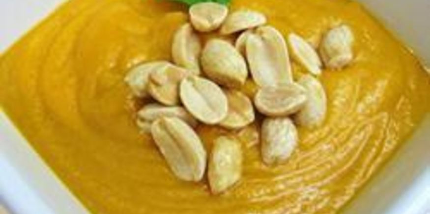 Рецепт супа-пюре из батата и арахиса