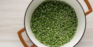 суп-пюре из горошка и нута