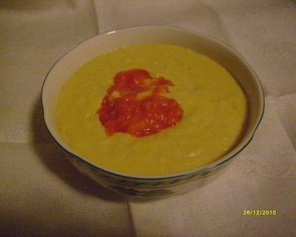 Суп-пюре из кукурузы