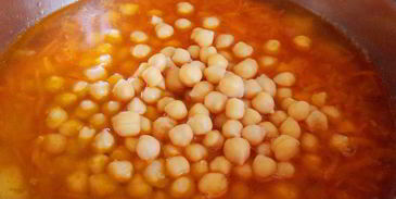 суп-пюре из нута с карри
