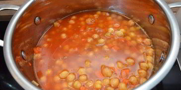 суп-пюре из нута