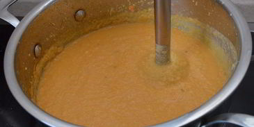 суп-пюре из нута