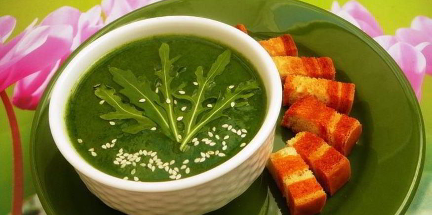 Рецепт супа-пюре из руколы