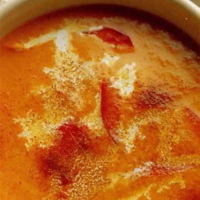 Суп-пюре из сладкого перца