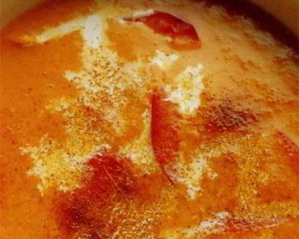 Суп-пюре из сладкого перца