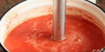 суп-пюре из томатов