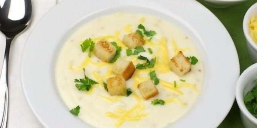 Рецепт супа-пюре из цветной капусты со сливками
